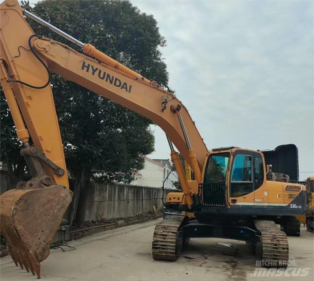 Hyundai 330LC-9S Vikšriniai ekskavatoriai