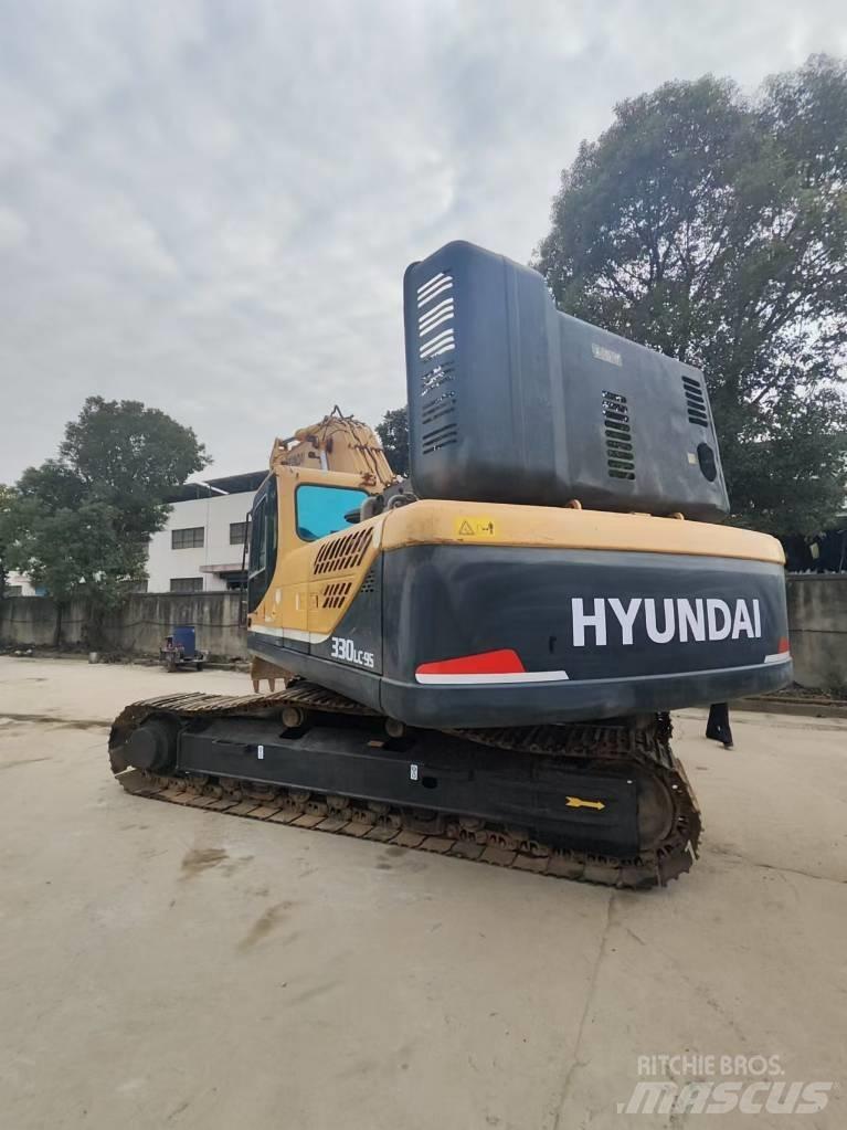 Hyundai 330LC-9S Vikšriniai ekskavatoriai