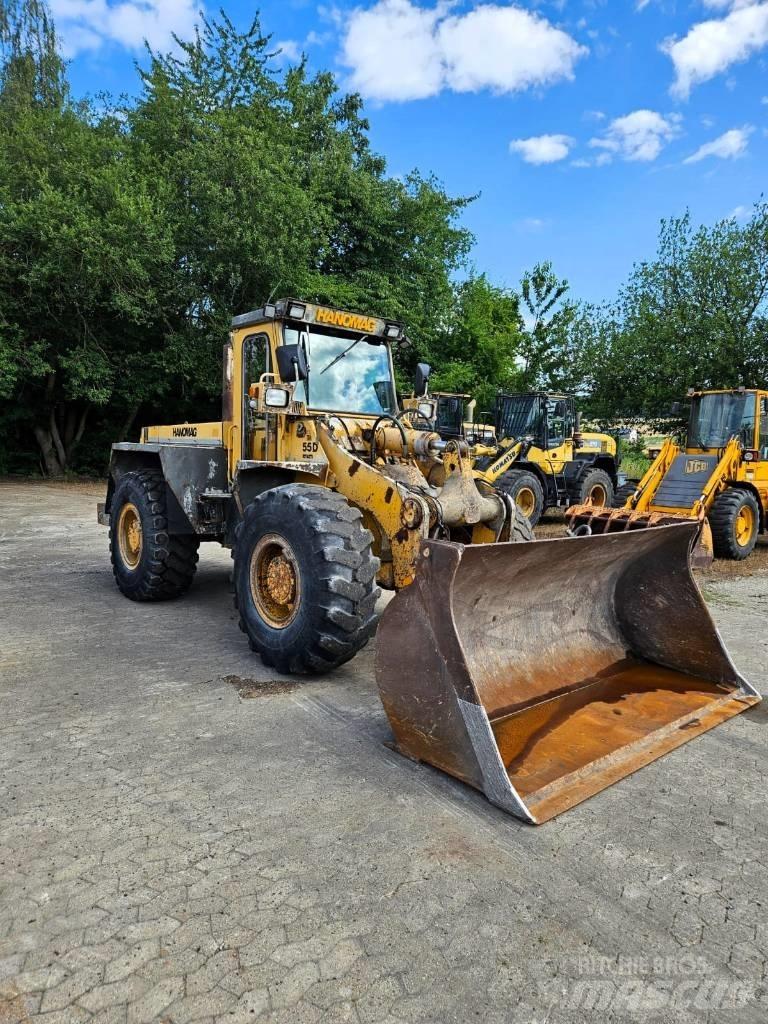 Hanomag 55 D Naudoti ratiniai krautuvai
