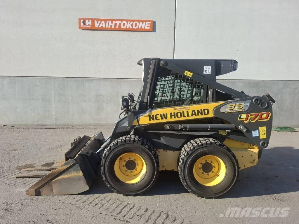 New Holland L 170 Krautuvai su šoniniu pasukimu