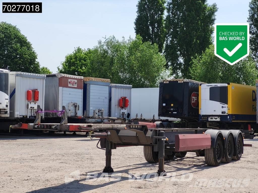 Van Hool 3 axles Konteinerių puspriekabės