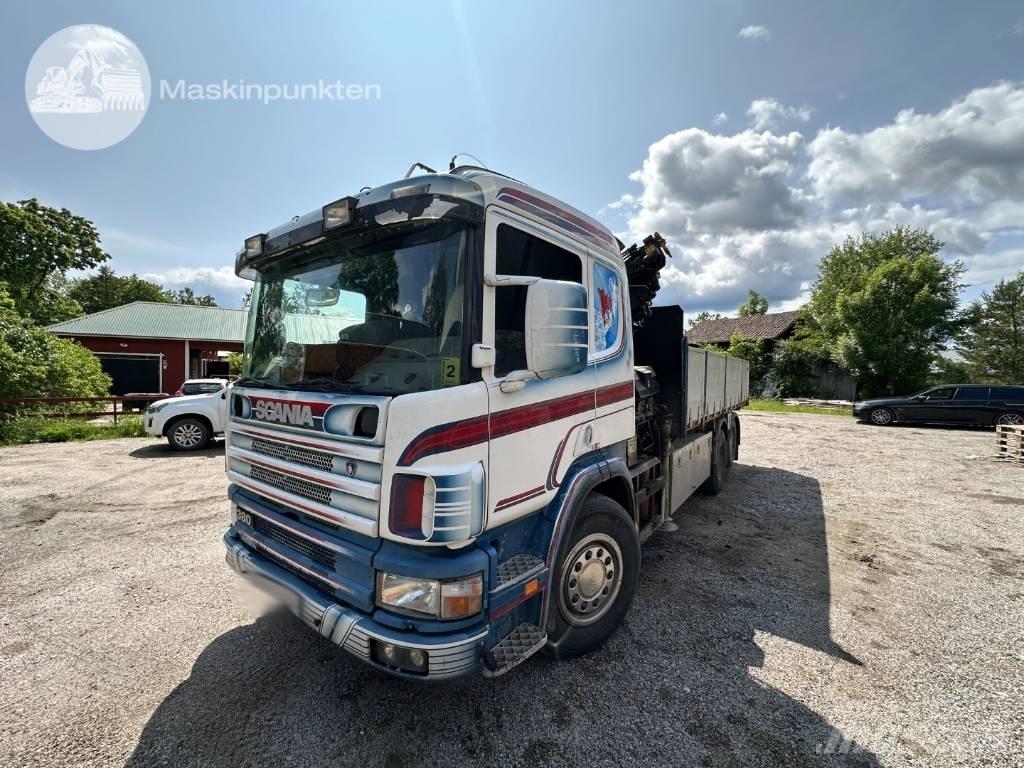 Scania P 114-380 Automobiliniai kranai