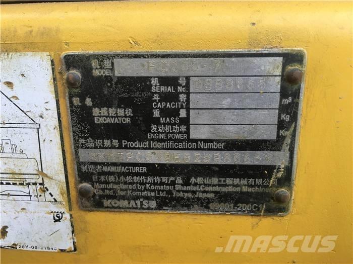 Komatsu PC 200-7 Vikšriniai ekskavatoriai