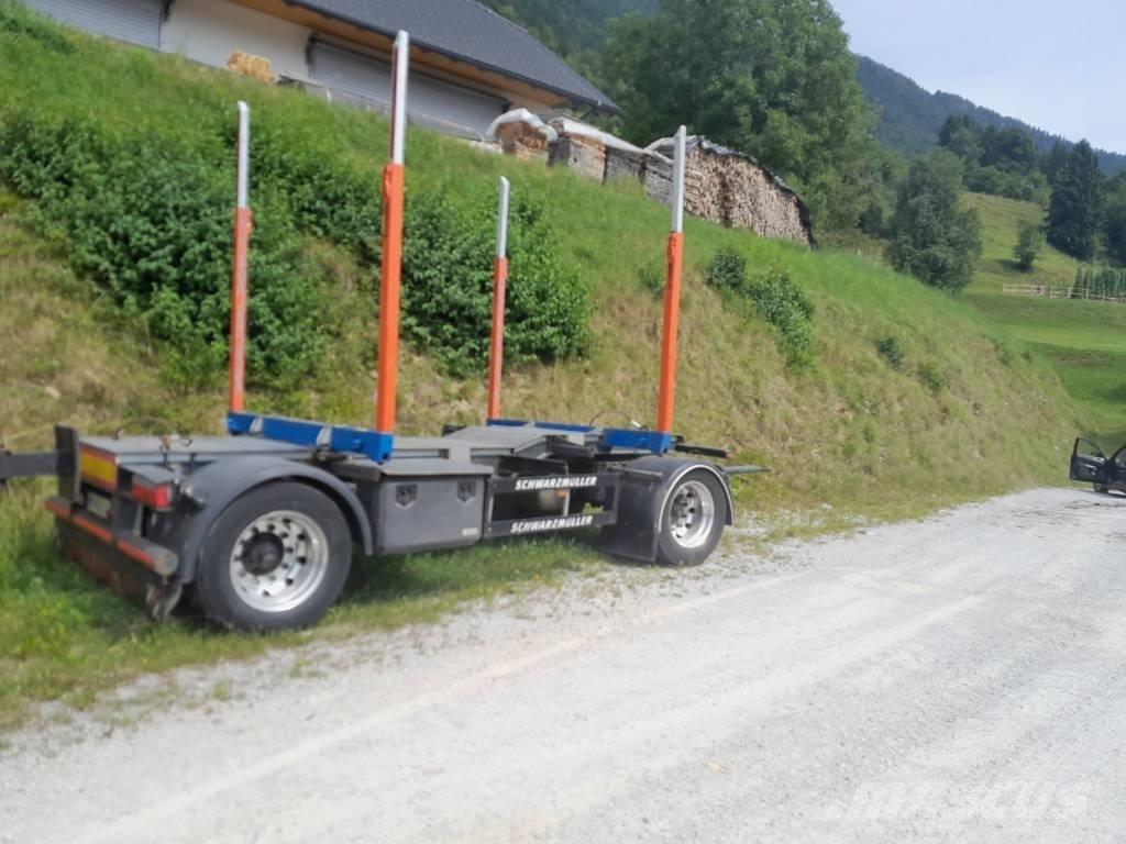 Schwarzmüller Timber Miškovežių priekabos