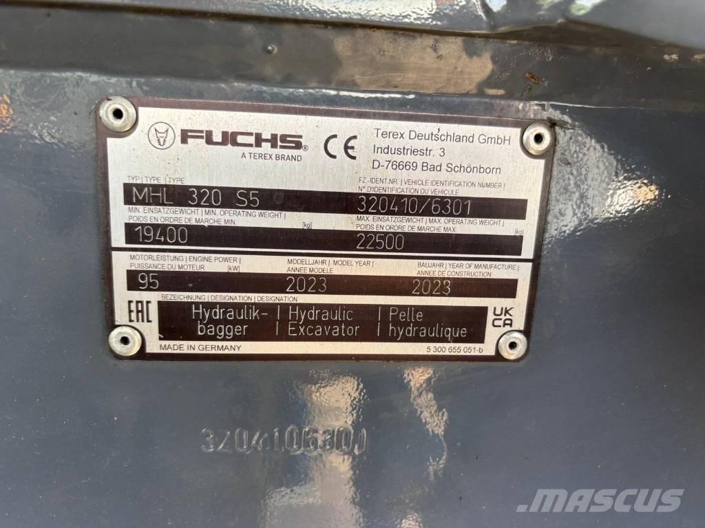 Fuchs MHL320MOD+ Atliekų / pramoniniai krautuvai
