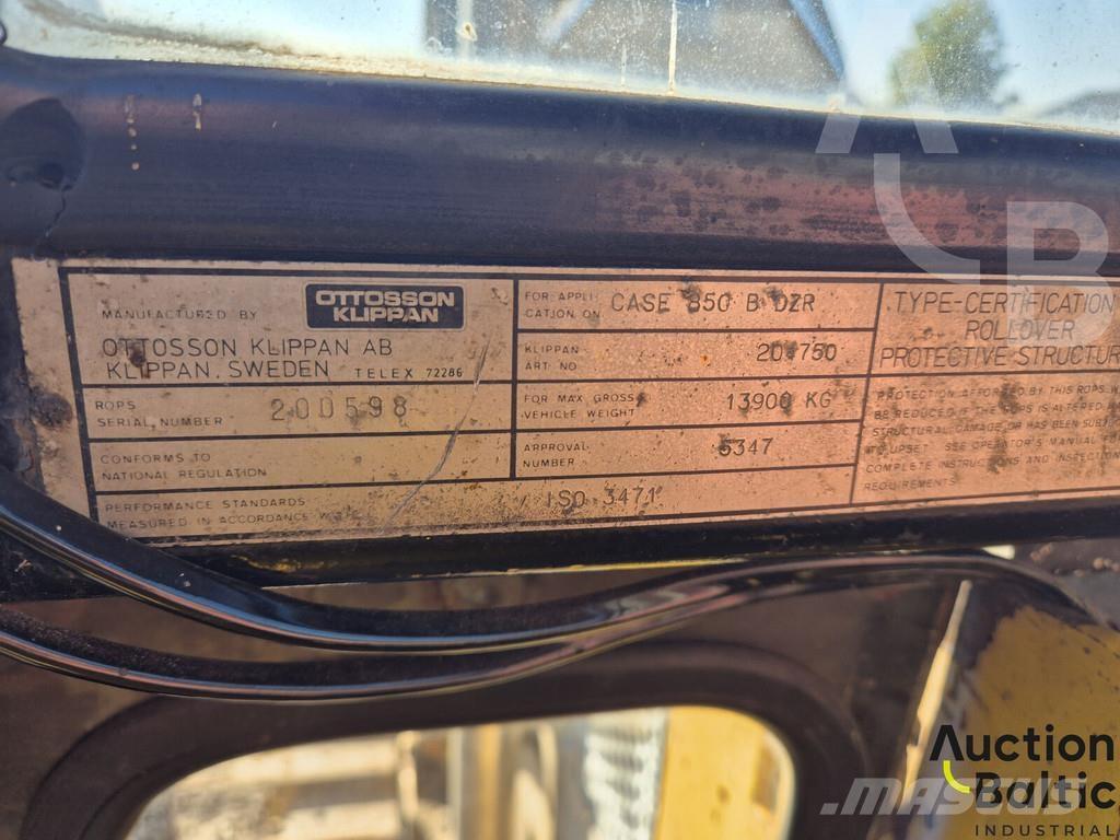 CASE 850 B Vikšriniai buldozeriai