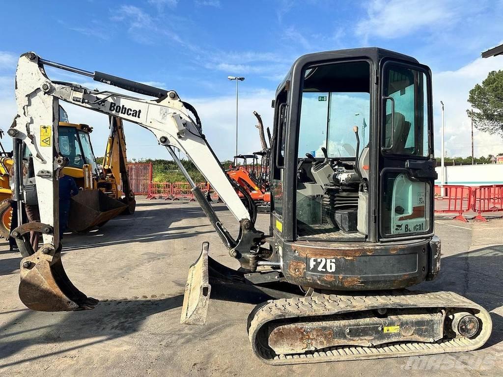 Bobcat E26 Mini ekskavatoriai < 7 t