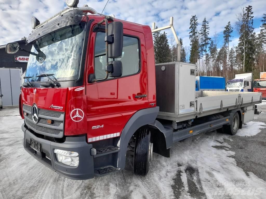 Mercedes-Benz Atego Platformos/ Pakrovimas iš šono