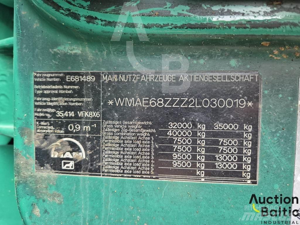 MAN FE410 Savivarčių priekabų vilkikai