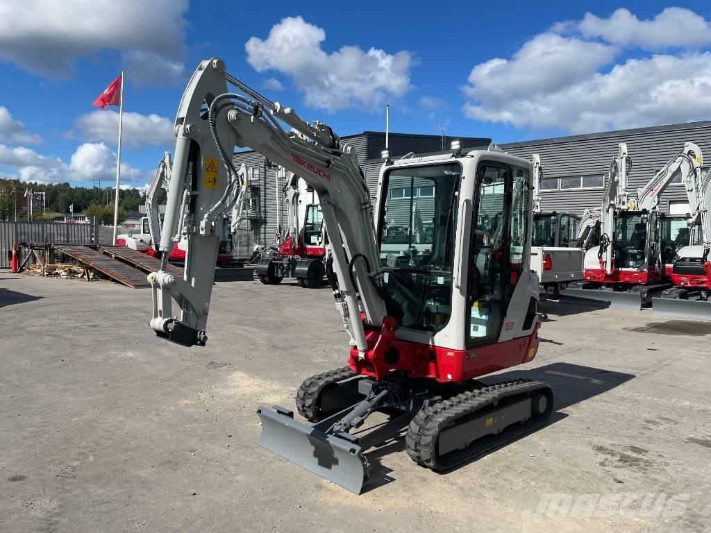 Takeuchi TB 225 Mini ekskavatoriai < 7 t