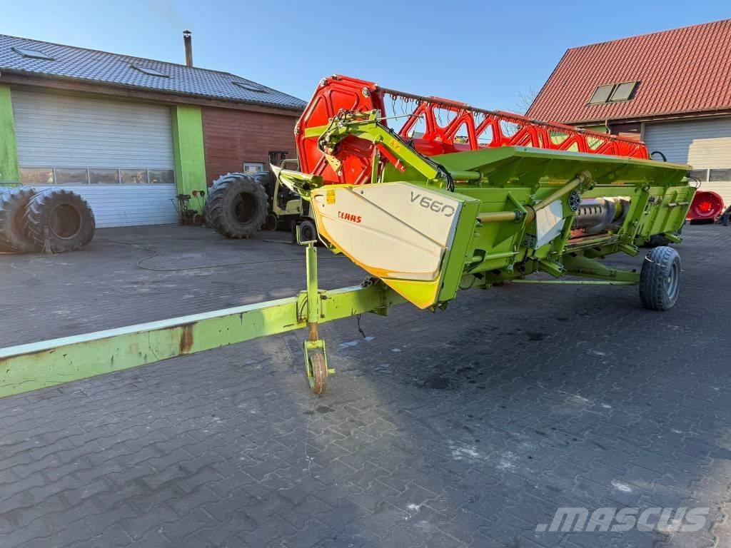 CLAAS Lexion 660 Derliaus nuėmimo kombainai