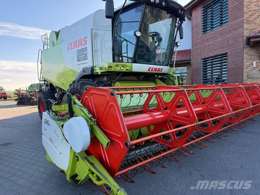CLAAS Lexion 660 Derliaus nuėmimo kombainai