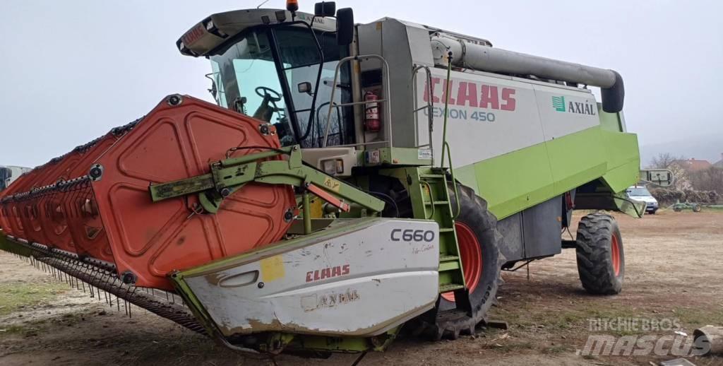 CLAAS Lexion 450 Derliaus nuėmimo kombainai