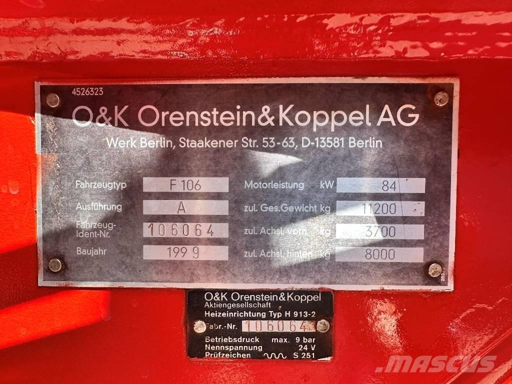 O&K F 106 A Greideriai