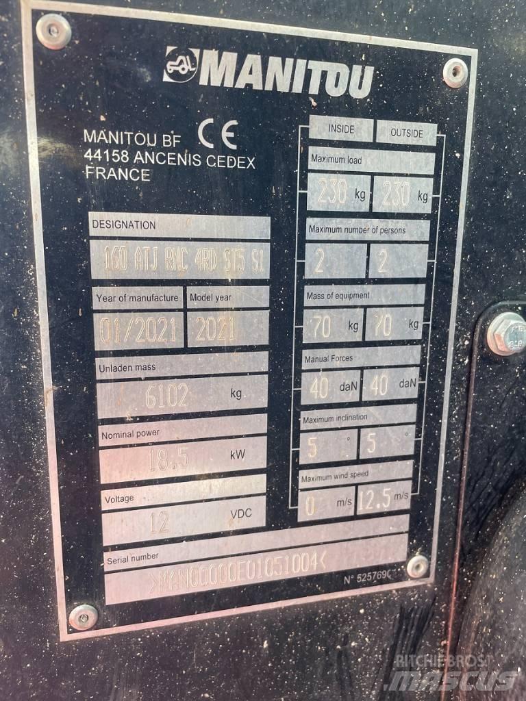 Manitou 160 ATJ Alkūniniai keltuvai