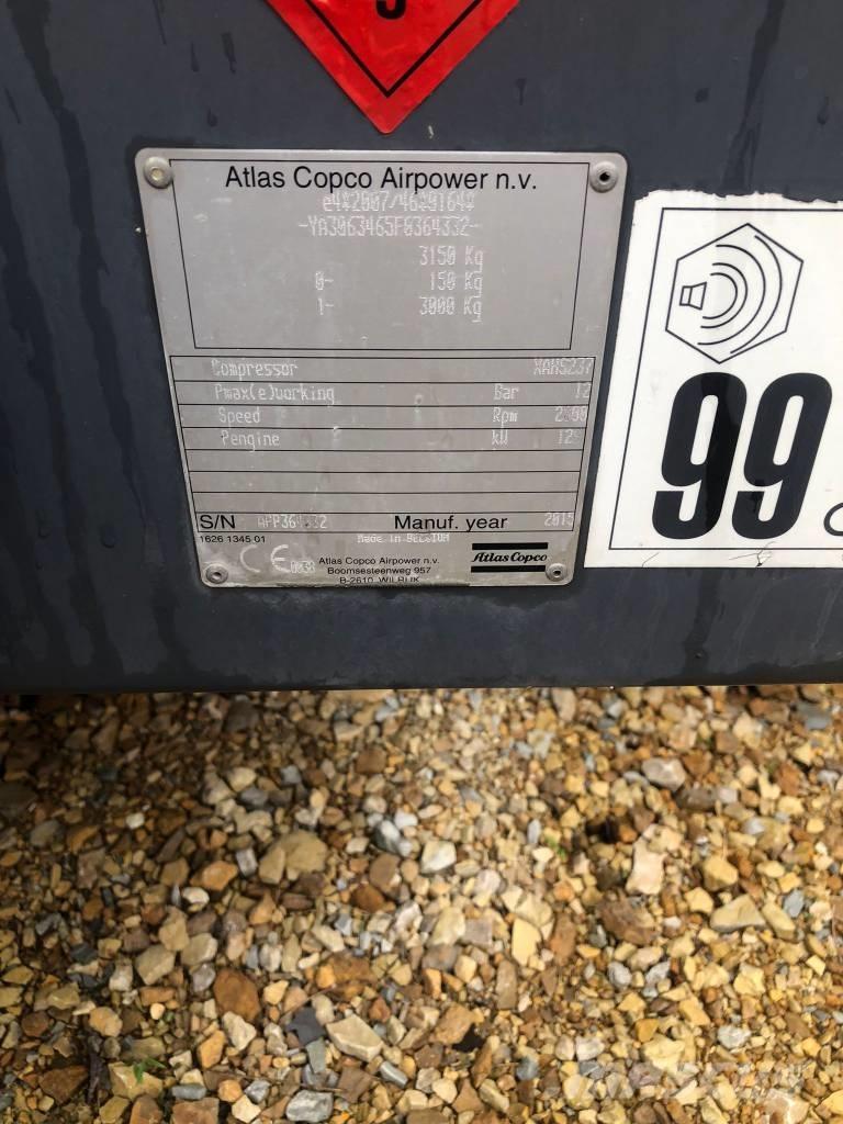 Atlas Copco XAHS237 Kompresoriai