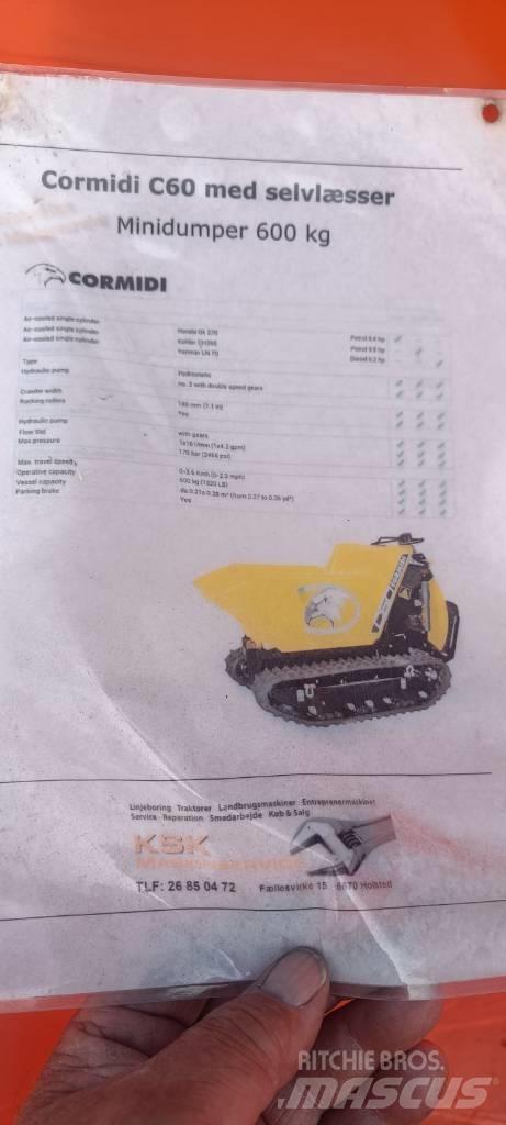 Cormidi C60 Krautuvai su šoniniu pasukimu