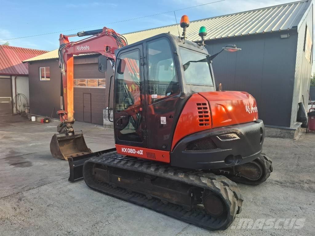 Kubota Kx 0-80-4 Vidutinės galios ekskavatoriai 7-12 t
