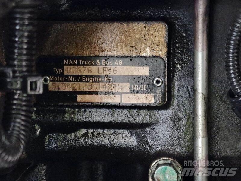 MAN D2676 LF46 Varikliai