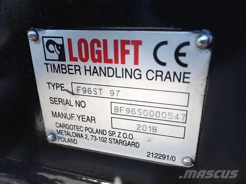 Loglift 96 S Medienos kranai