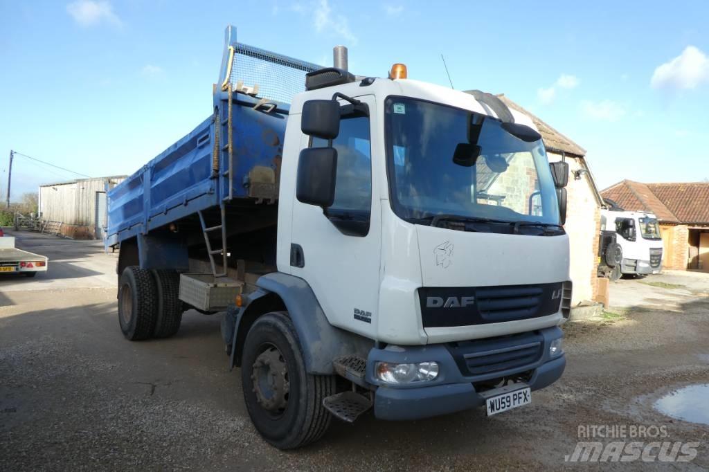 DAF LF55.220 Savivarčių priekabų vilkikai