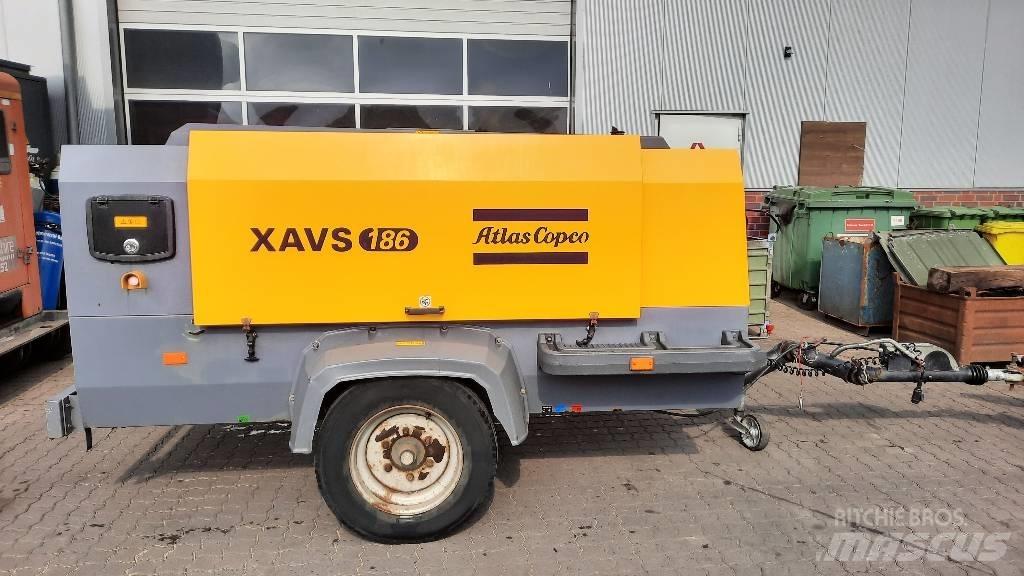 Atlas Copco XAVS 186 Kompresoriai