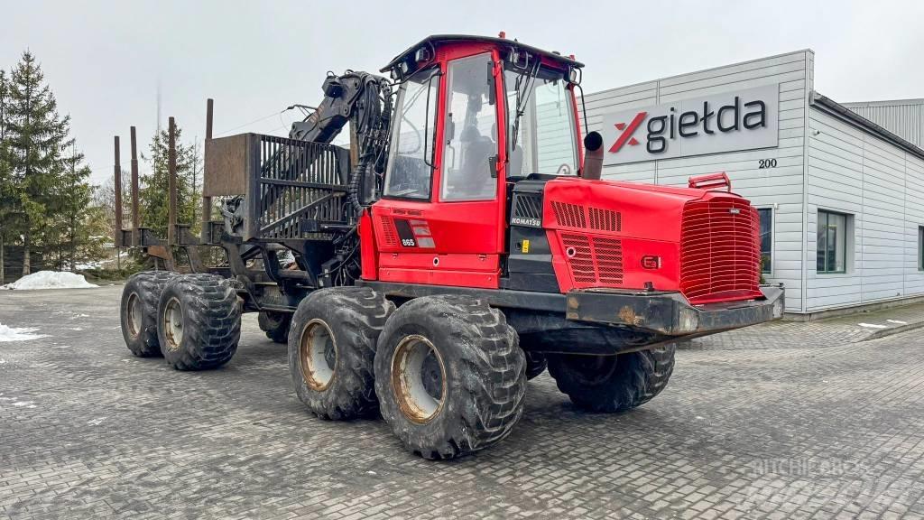 Komatsu 865 Naudoti miškovežiai (Forvarderiai)