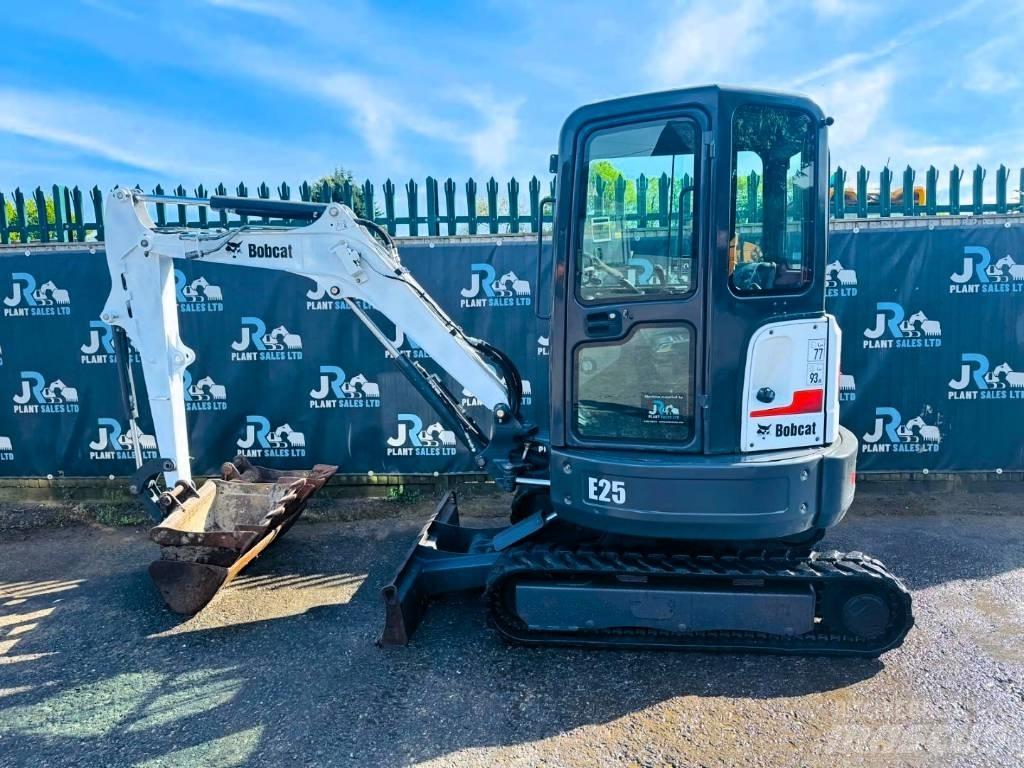 Bobcat E 25 Mini ekskavatoriai < 7 t