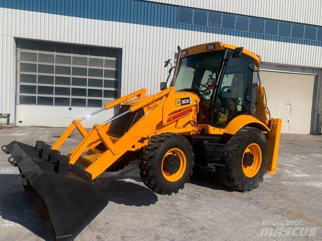 JCB 3 CX Ratiniai ekskavatoriai