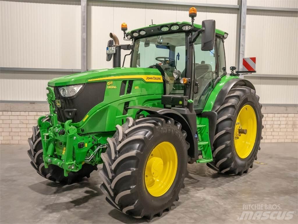 John Deere 6R185 Traktoriai