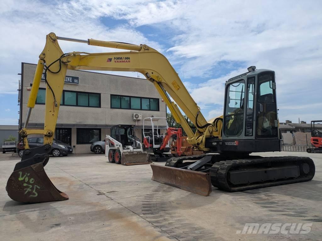 Yanmar Vio 75 A Vidutinės galios ekskavatoriai 7-12 t