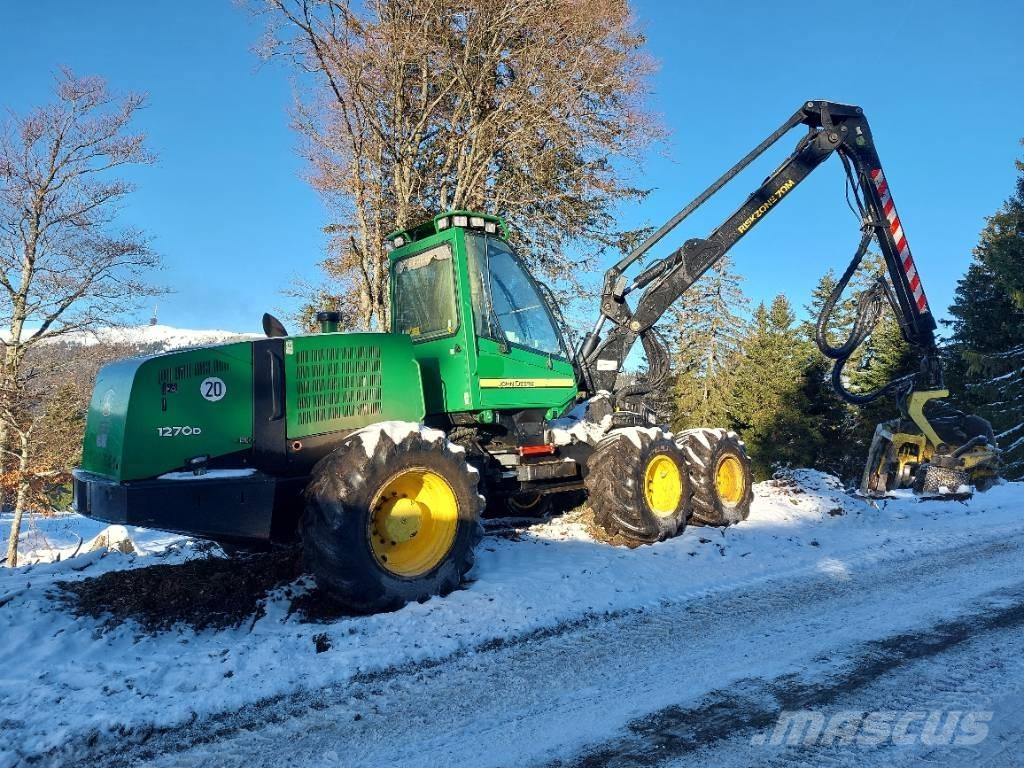 John Deere 1270 D Miško technika (Harvesteriai)