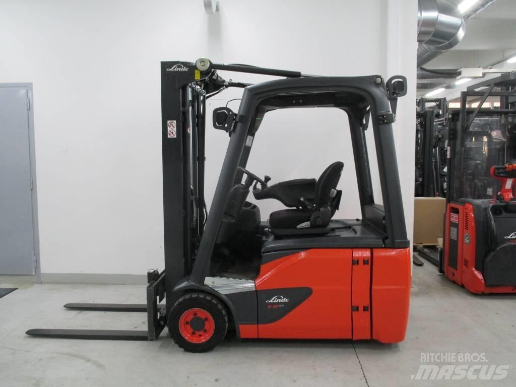 Linde E 16 Elektriniai šakiniai krautuvai