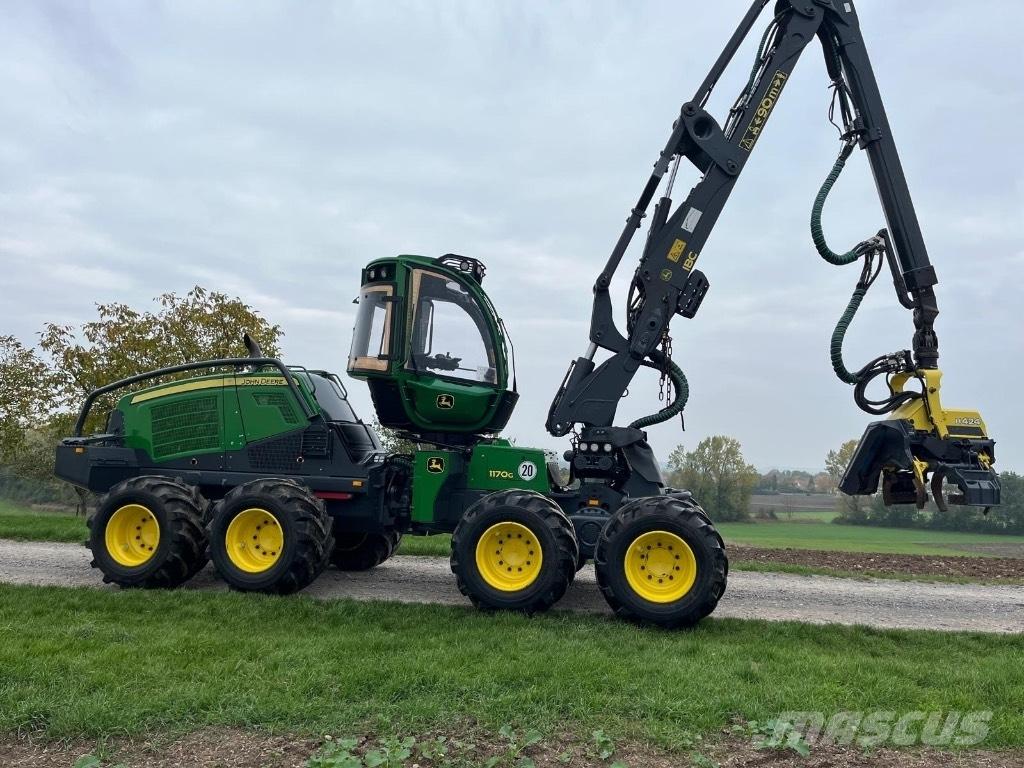 John Deere 1170G Miško technika (Harvesteriai)