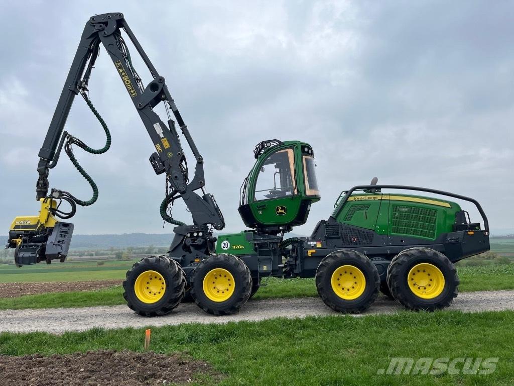 John Deere 1170G Miško technika (Harvesteriai)