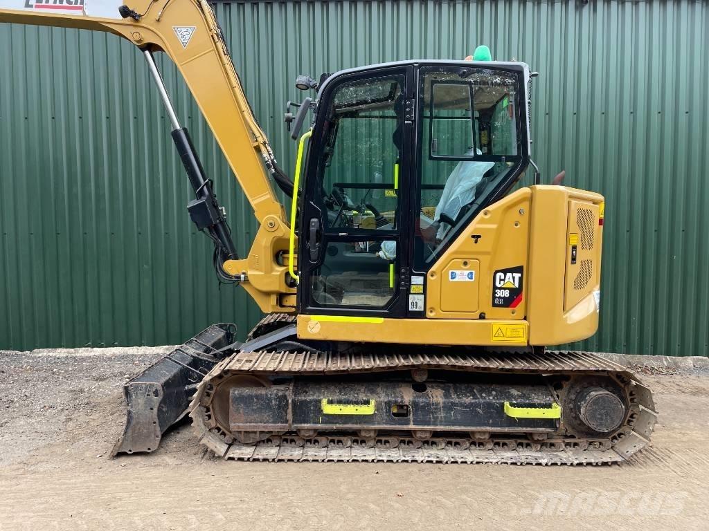 CAT 308 C CR Vidutinės galios ekskavatoriai 7-12 t