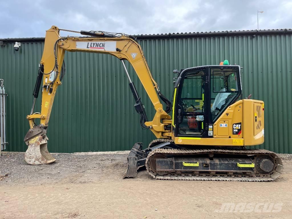 CAT 308 C CR Vidutinės galios ekskavatoriai 7-12 t