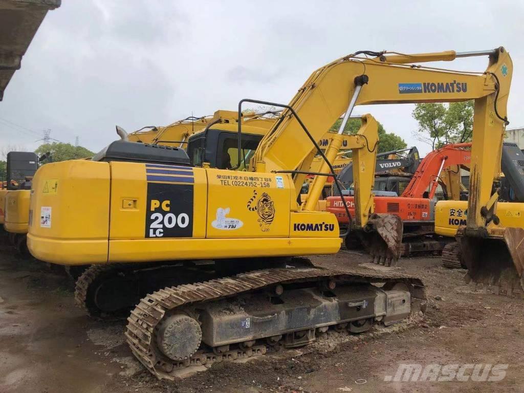 Komatsu PC 200 LC Vikšriniai ekskavatoriai