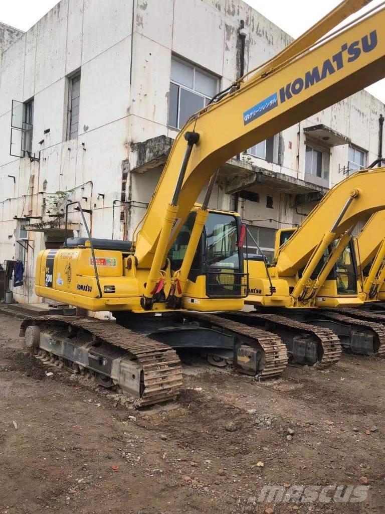 Komatsu PC 200 LC Vikšriniai ekskavatoriai