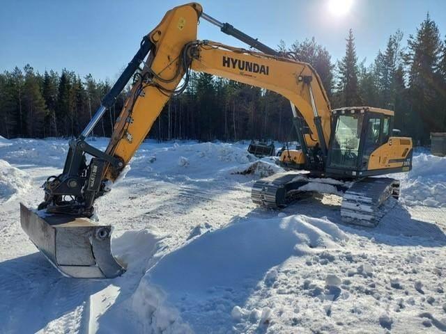 Hyundai HX 260L Vikšriniai ekskavatoriai