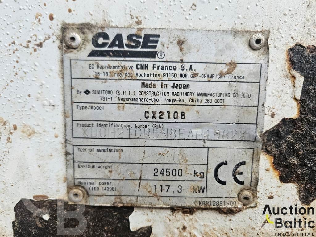 CASE CX 210 B Vikšriniai ekskavatoriai