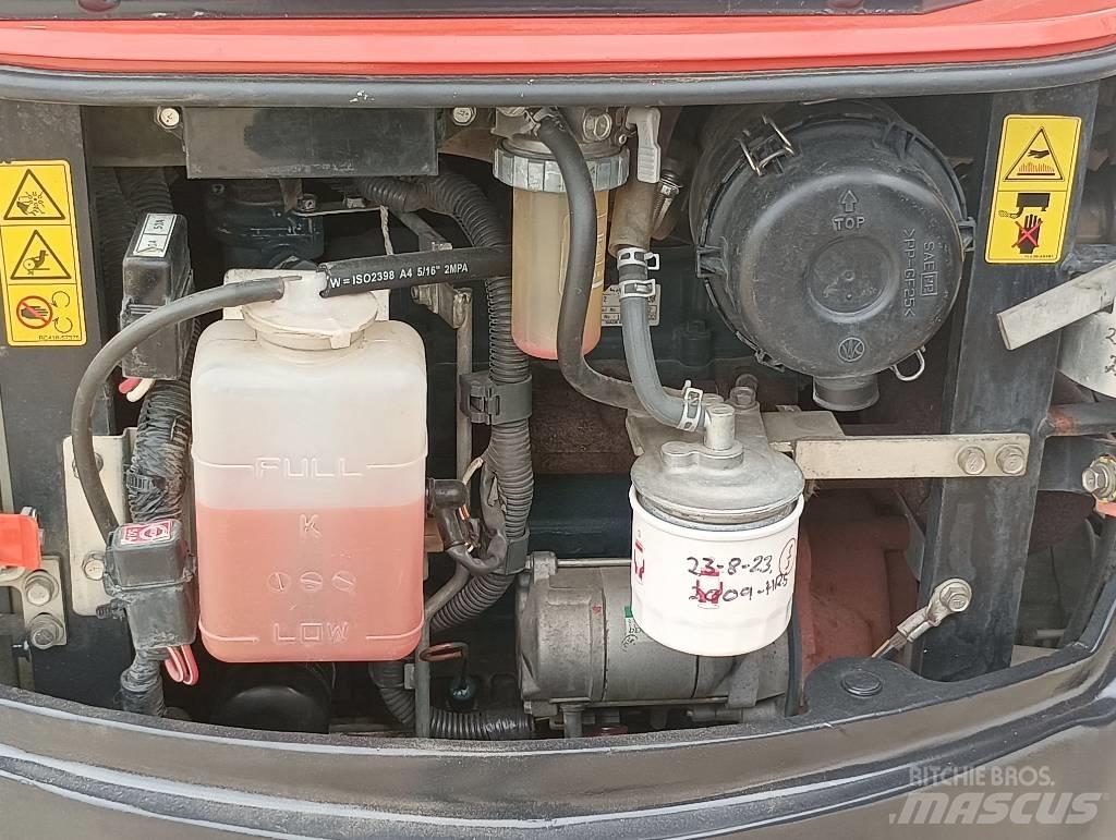 Kubota U 17-3 Mini ekskavatoriai < 7 t