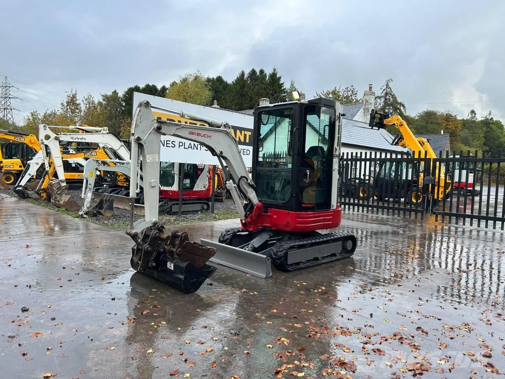 Takeuchi TB 23 R Mini ekskavatoriai < 7 t