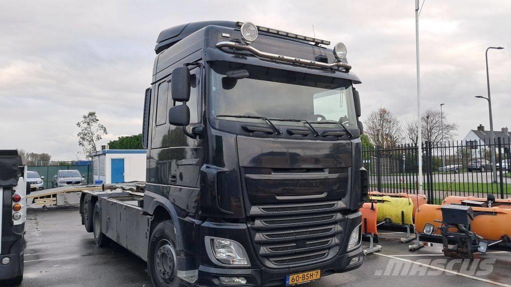 DAF XF 510 FAN Sunkvežimiai su keliamuoju kabliu