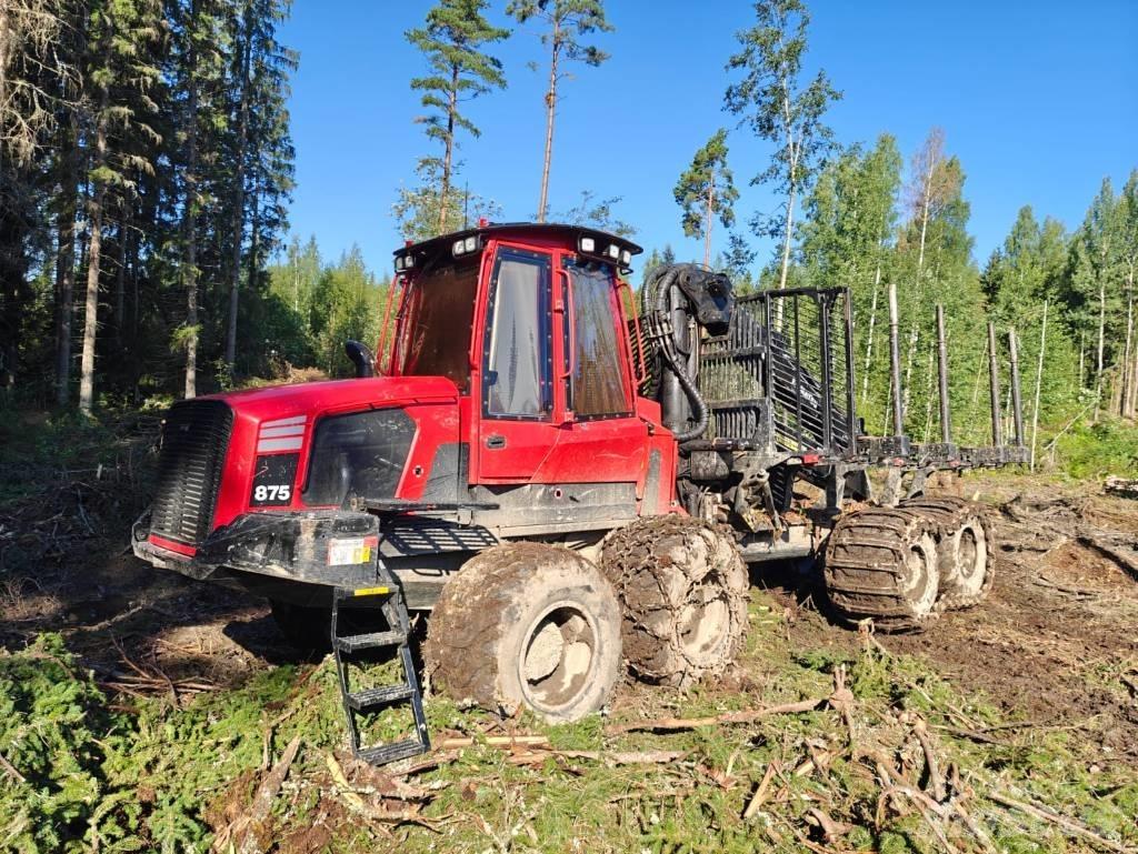 Komatsu 875 Naudoti miškovežiai (Forvarderiai)