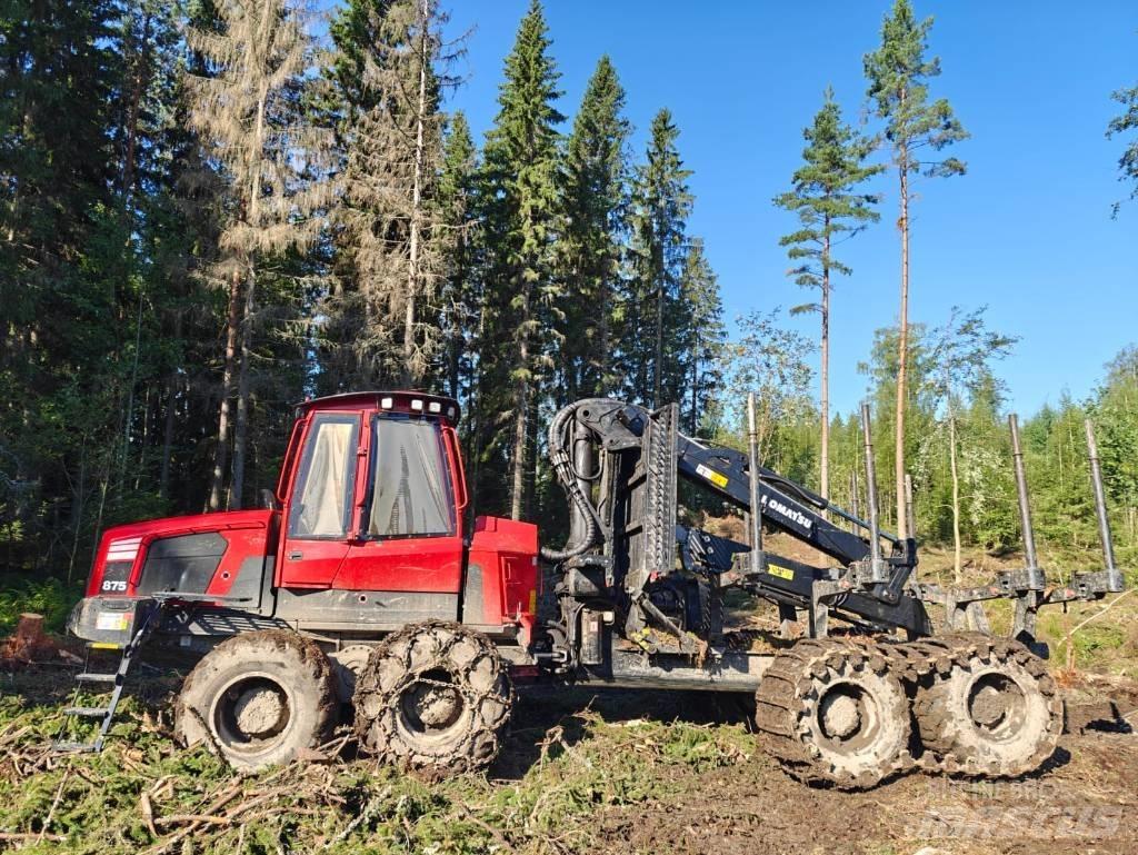 Komatsu 875 Naudoti miškovežiai (Forvarderiai)