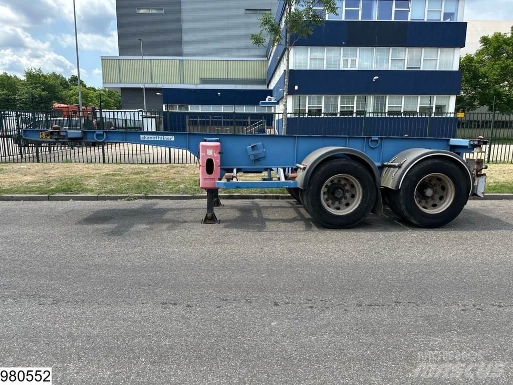 Asca Chassis 20 FT Konteinerių puspriekabės