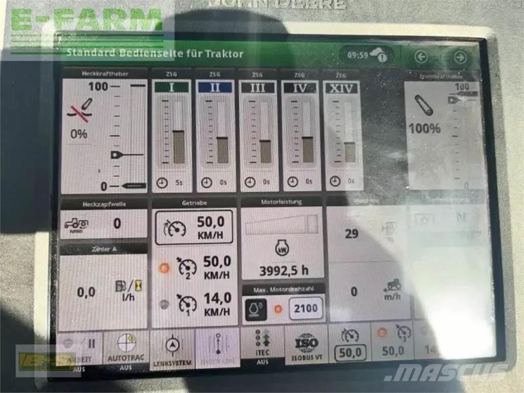 John Deere 6250r Traktoriai