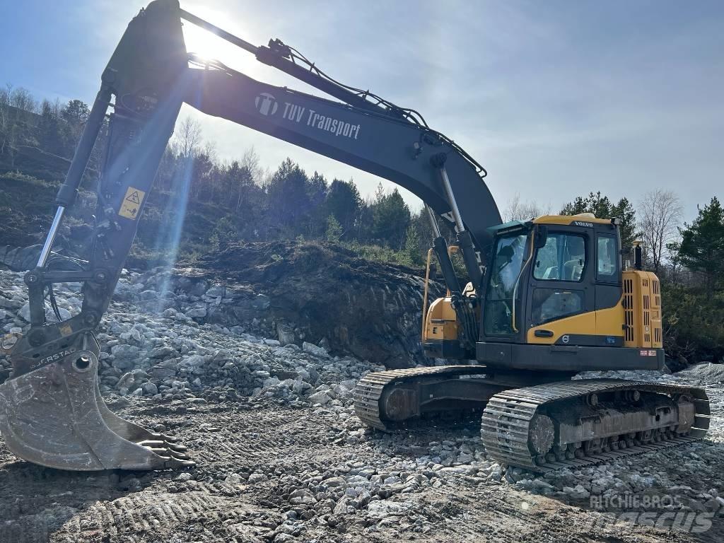 Volvo ECR235DL Vikšriniai ekskavatoriai