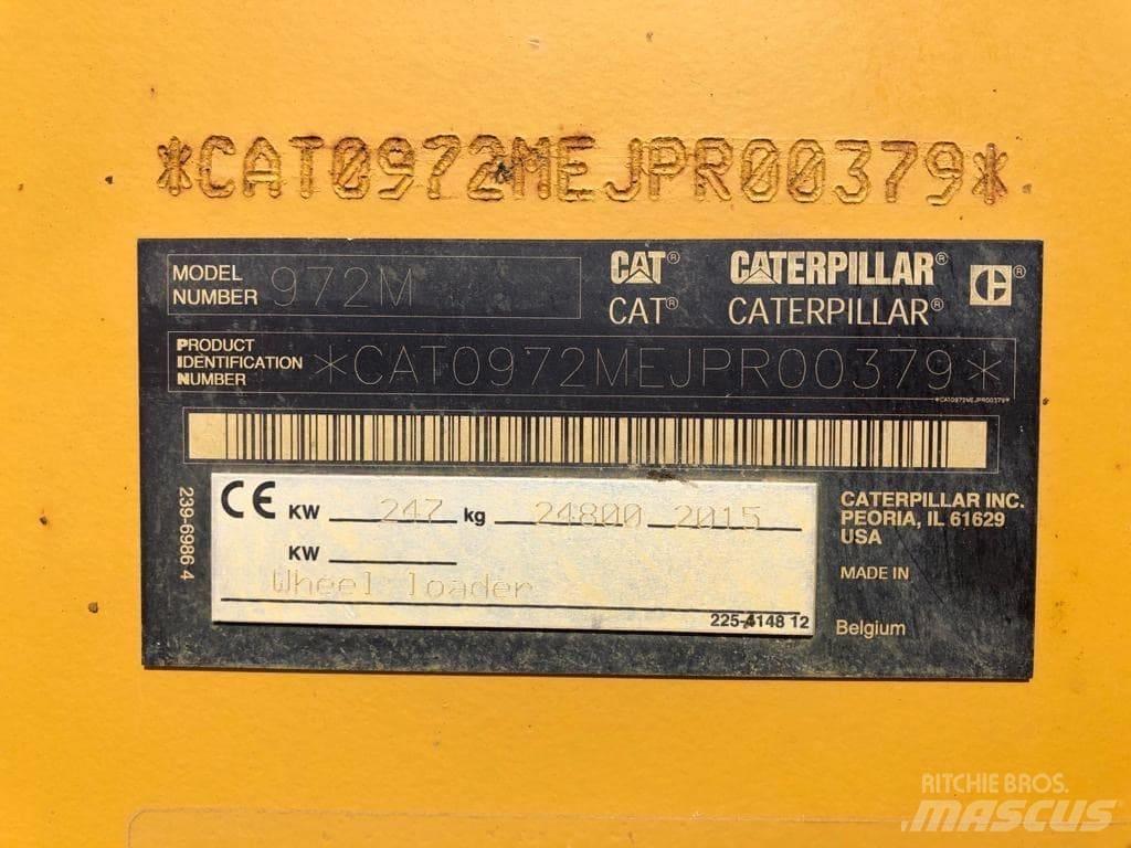 CAT 972 M Naudoti ratiniai krautuvai